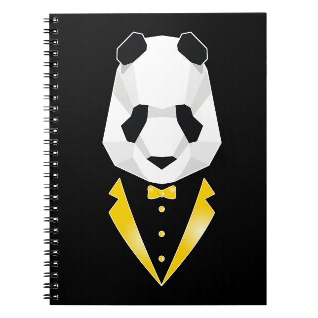 Carnet Panda de luxe (Devant)