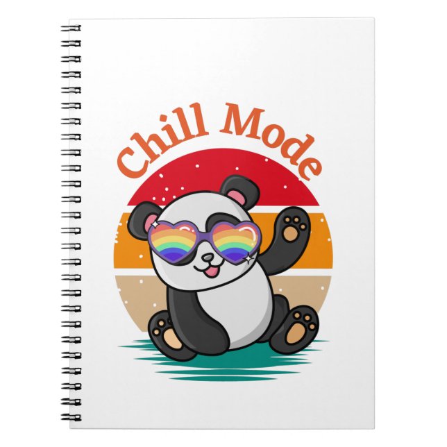 Carnet Panda mode refroidissement (Devant)