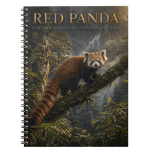 Carnet Panda roux Forêt himalayenne ANIMAUX