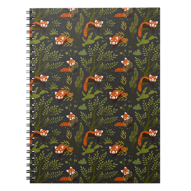 Carnet Pandas rouges dans la Forêt Noire (Devant)