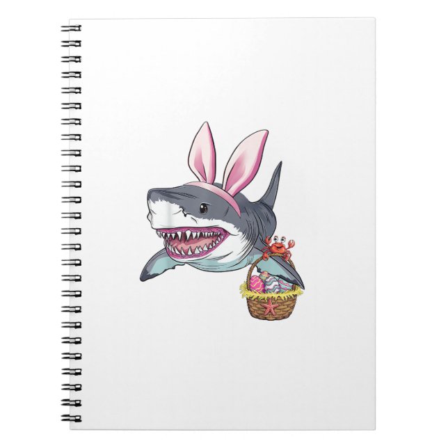 Carnet Panier d'oeufs de Pâques aux oreilles de lapin req (Devant)