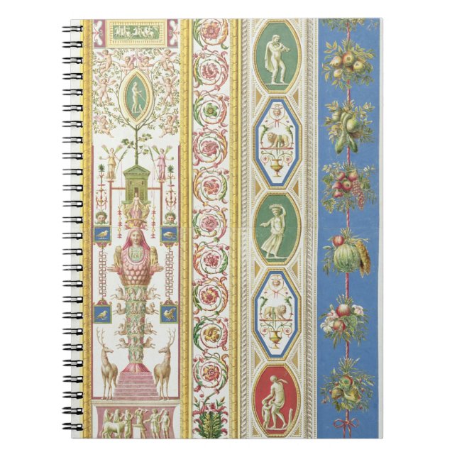 Carnet Panneau du bungalow de Raphael à Vatican, engr (Devant)