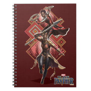Carnet Panthère noire   Nakia & Okoye Wakandan Graphic