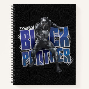 Carnet Panthère noire T'Challa - Graphique de panthère