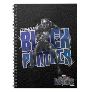 Carnet Panthère noire T'Challa - Graphique de panthère