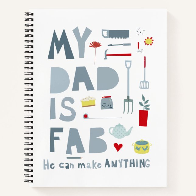 Carnet Papa amusant (Devant)