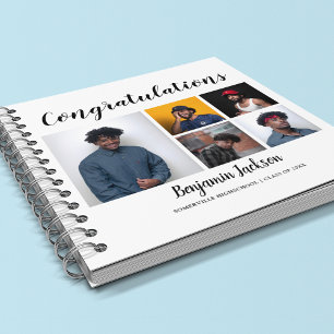 Carnet Papa fier moderne   5 Diplôme photo