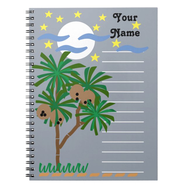 Carnet Papeterie "Symboles Abstraits" (Devant)