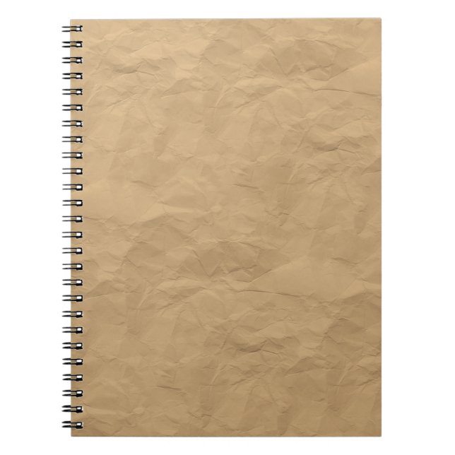 Carnet Papier ancien parchemin de texture ancienne (Devant)
