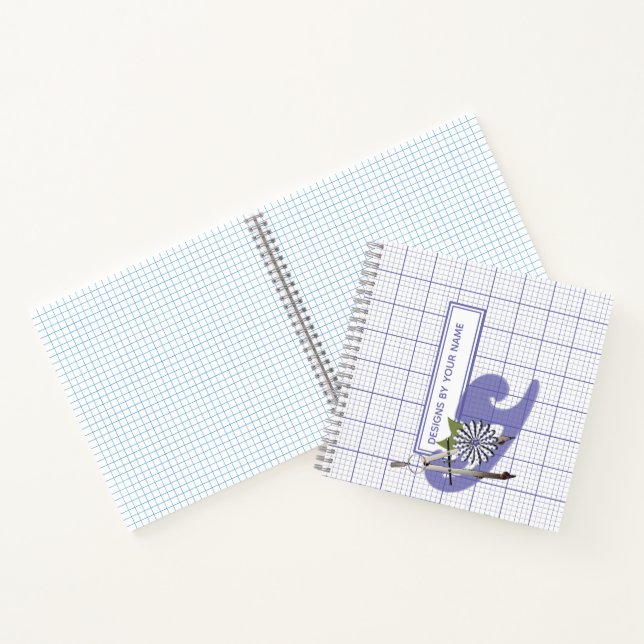 Carnet Papier de graphique principal pour gauches (Intérieur)