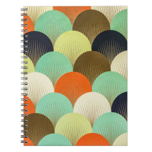 Carnet Papier peint coloré : design artistique.