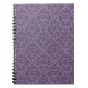Carnet Papier peint violet luxueux