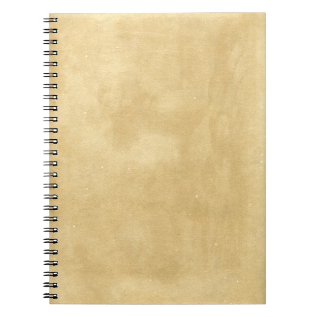 Carnet Papier vieilli Vintage vierge (Devant)