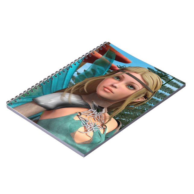 Carnet Papillon Fée (Côté gauche)