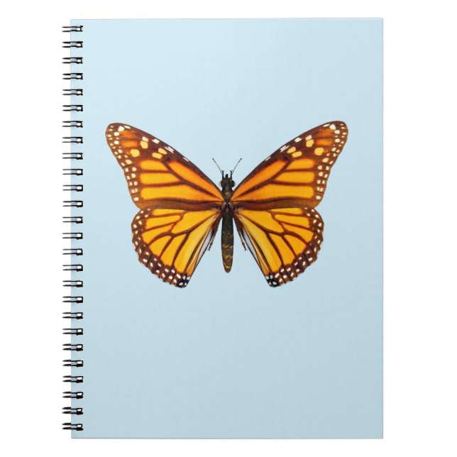 Carnet Papillon Monarque (Devant)