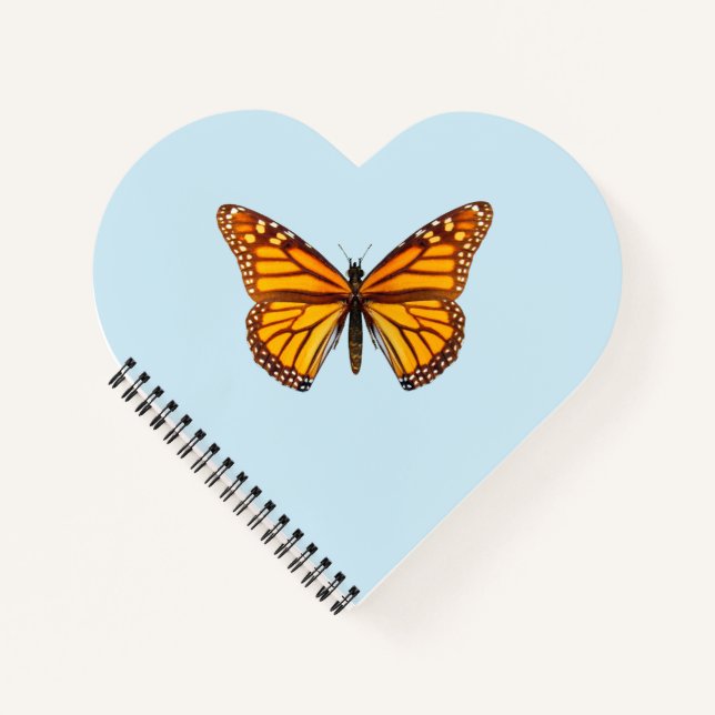 Carnet Papillon Monarque (Devant)