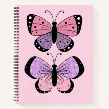 Papillon rose et violet