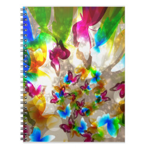 Carnet Papillons Abstraits