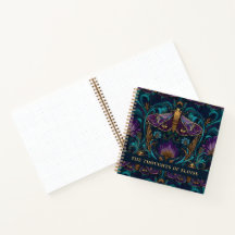 Papillons de minuit Art Nouveau Halloween