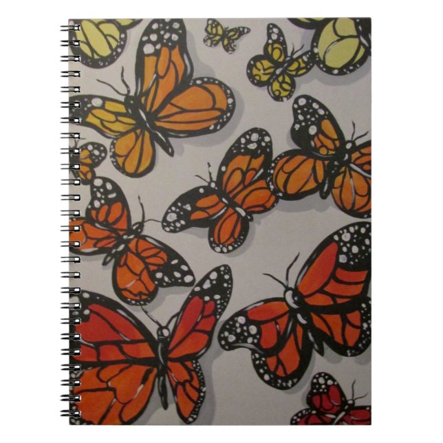 Carnet Papillons d'Ombré (Devant)