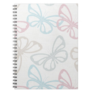 Carnet Papillons éparés (Grande Échelle)