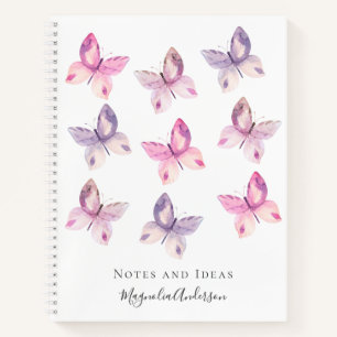 Carnet Papillons personnalisés