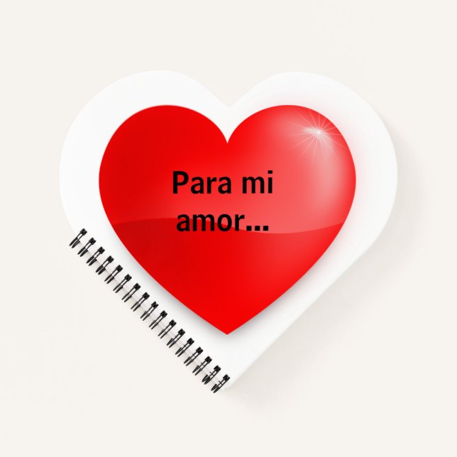 Carnet Para mi amor (Devant)