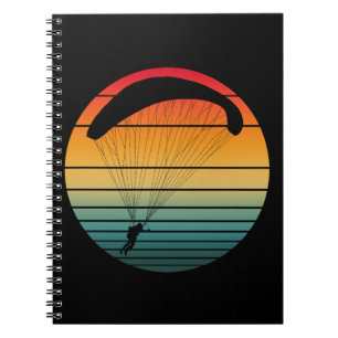 Carnet Parachute Rétro Vintage