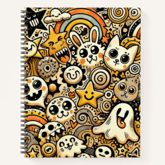 Carnet Parade de gribouillis fantaisistes