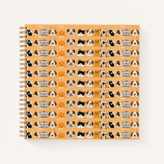 Carnet Parade des animaux : Visages d'animaux 