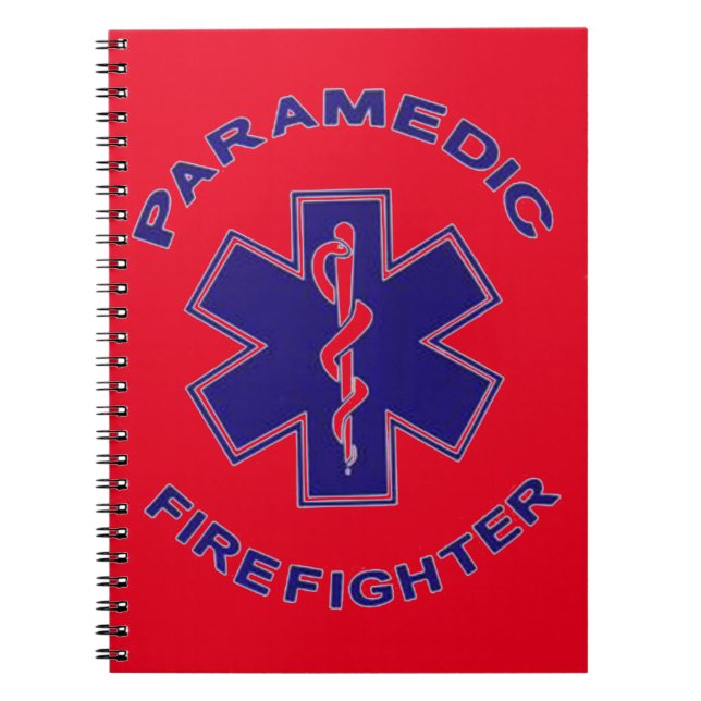 Carnet Paramedic du pompier (Devant)