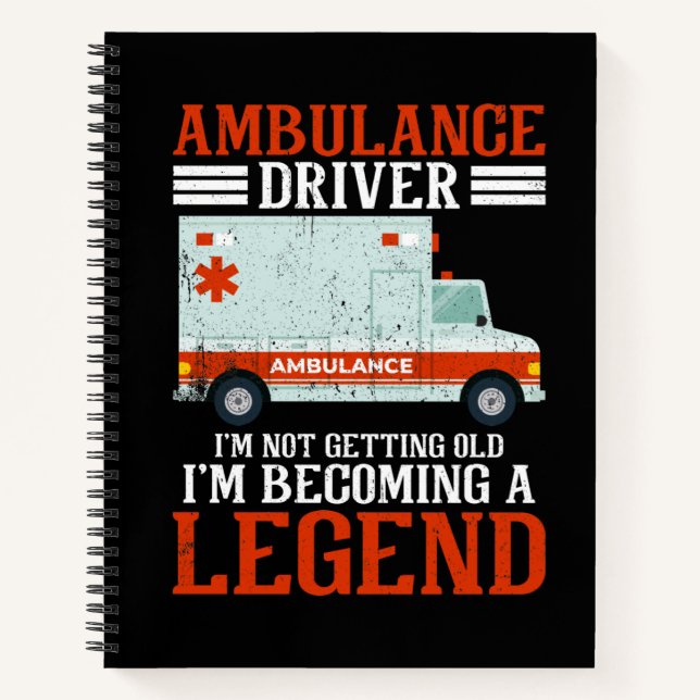 Carnet Paramètre du pilote d'ambulance (Devant)