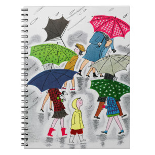 Carnet Parapluies