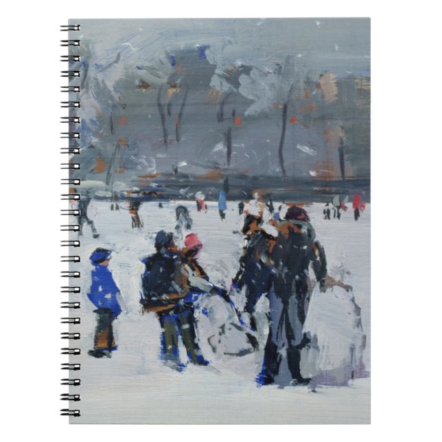 Carnet Parc de la Hollande dans la neige 2009 (Devant)