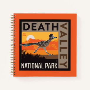 Carnet Parc national de Death Valley Roadrunner