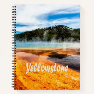 Carnet Parc national de Yellowstone Montagnes Nature Anim