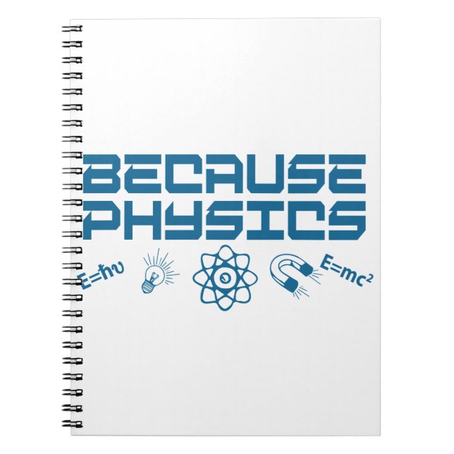 Carnet Parce que la physique (Devant)