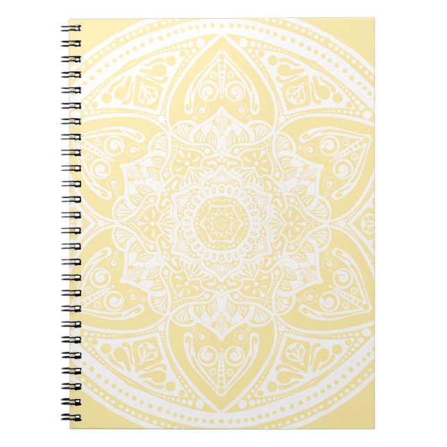 Carnet Parchment Mandala (Devant)