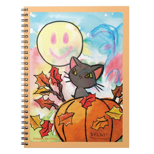 Carnet Parfait Automne - L'art des enfants pour CHOC (Devant)