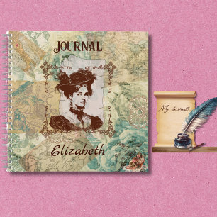 Carnet Parfait pour votre âme Vintage, de style victorien