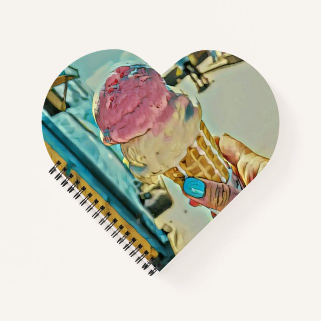 Carnet parfum de glace (Devant)