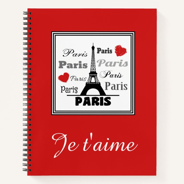 Carnet Paris (Devant)