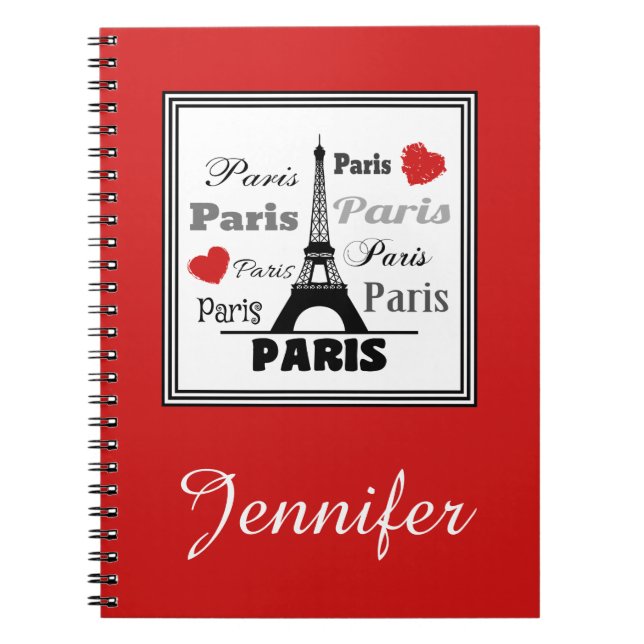 Carnet Paris (Devant)