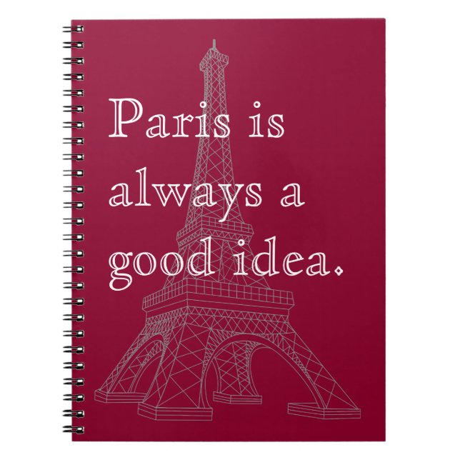 Carnet Paris est toujours une bonne idée (Devant)