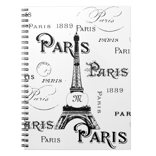 Carnet Paris France Cadeaux et Souvenirs (Devant)