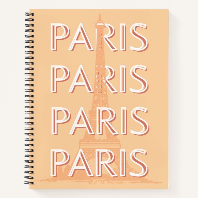 Carnet Paris, Travel Art, Pastel Travel Art (Devant)