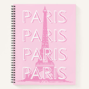 Carnet Paris Travel Art, Travel Art, Preppy Art, Rose