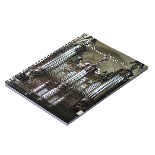 Carnet parisien d'organe (Côté gauche)