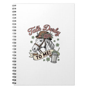 Carnet Parle Derby à Moi Cheval Mint Julep Vintage Chemis