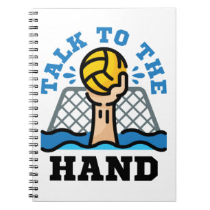 Carnet Parlez au gardien de piscine Hand Funny Water